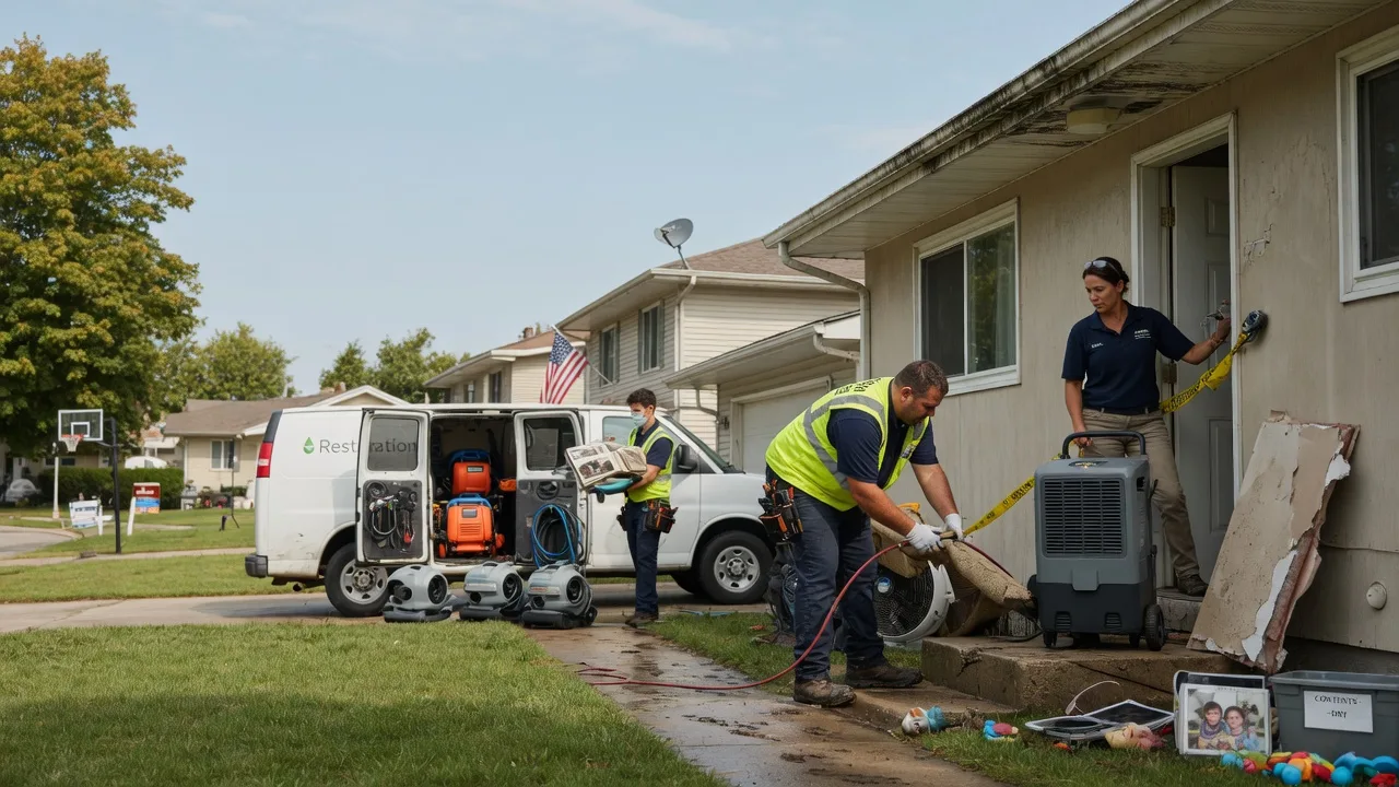Water Damage Restoration in Gregory, MI near me
